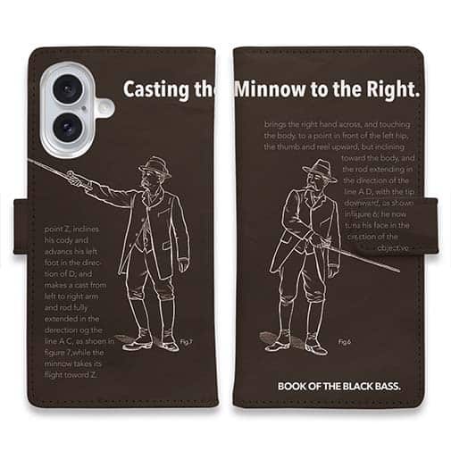 【手帳型】ミノーのキャスティング方法