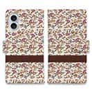 【手帳型】ビンテージな花柄