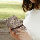 【手帳型】ビンテージな花柄