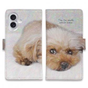 起きた瞬間のトイプードル