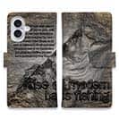 【手帳型】バスフィッシング　ダ・ビンチ風