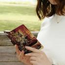 【手帳型】ヒラメ　鉄錆