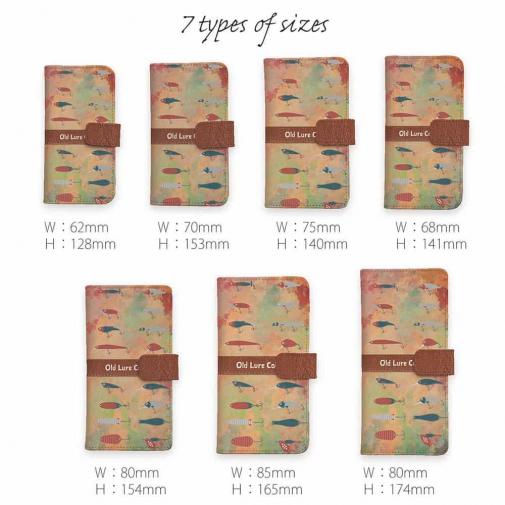 【手帳型】オールド　ルアー　コレクション
