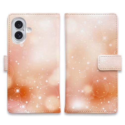 グリッター　ピンク&オレンジ