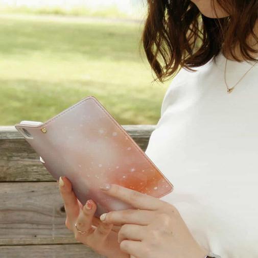 グリッター　ピンク&オレンジ