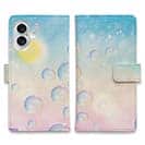 【手帳型】幻想的なしゃぼん玉