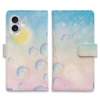 【手帳型】幻想的なしゃぼん玉