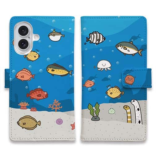 【手帳型】楽しい水族館!