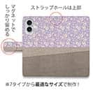 【手帳型】Cotton Clothと花柄