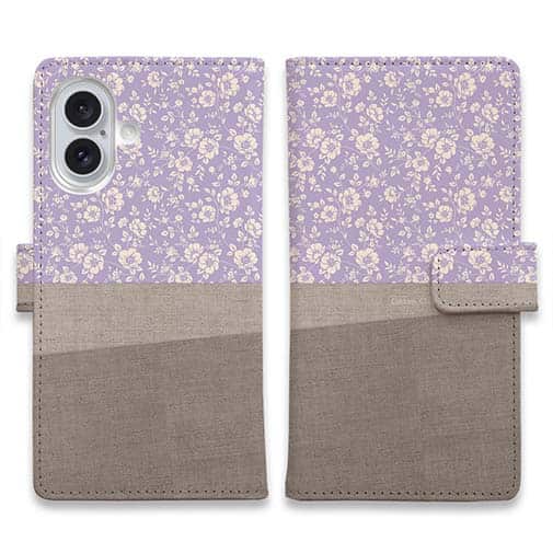 【手帳型】Cotton Clothと花柄