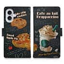 【手帳型】カフェオレフラペチーノ英語バージョン