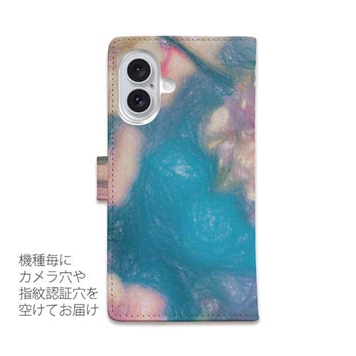 【手帳型】桜と青空 スケッチ