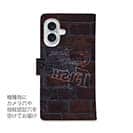 【手帳型】クレイジーバス　落書き風