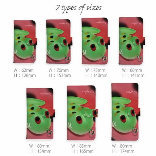 【手帳型】釣れるの? コーモラン(CORMORAN)かえるくん