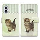 【手帳型】生後20日の可愛い子猫　イラスト