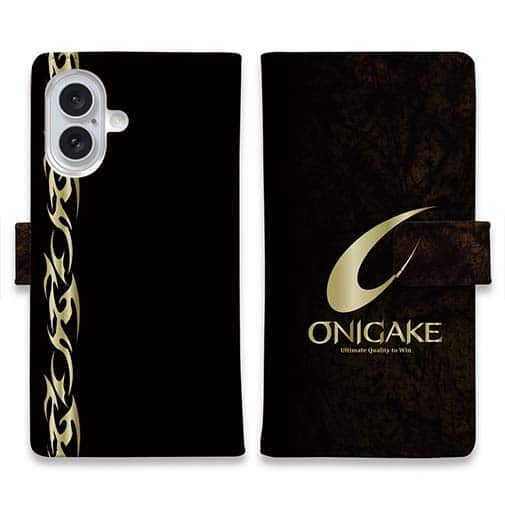 【手帳型】鬼掛　黒刃(くろやいば)　ベーシック