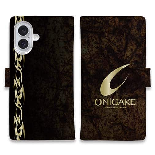 【手帳型】鬼掛　黒刃(くろやいば)　ビンテージ