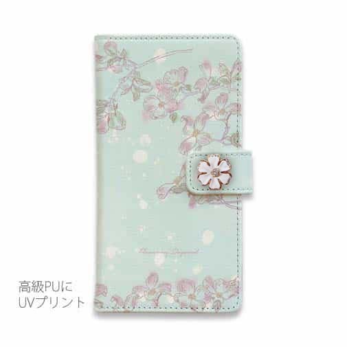 【手帳型】ハナミズキの詩