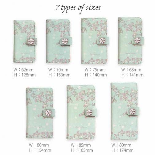 【手帳型】ハナミズキの詩