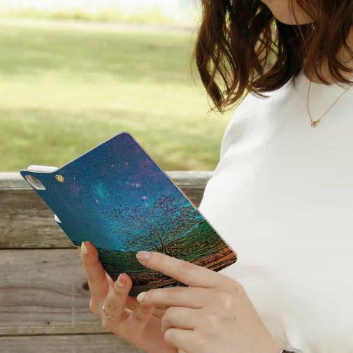 【手帳型】星空のグランジ