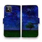 【手帳型】Tree and star