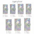 【手帳型】手書きのタイル