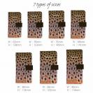 【手帳型】ブラウントラウト柄