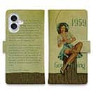 【手帳型】Gone Fishing ビンテージバージョン