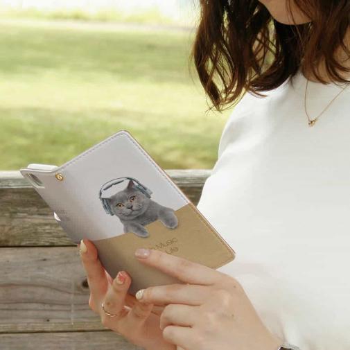 【手帳型】ブリティッシュだってNo Music No Life