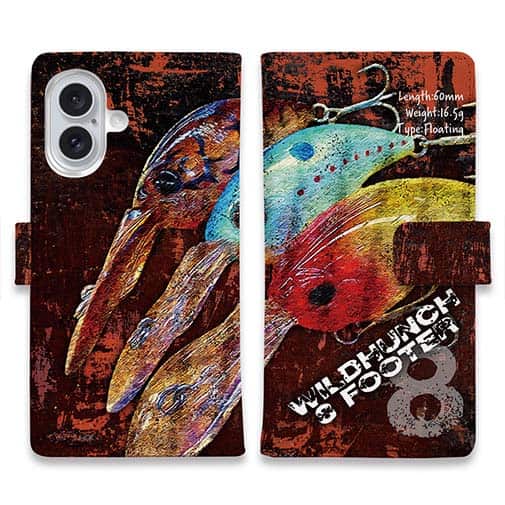 【手帳型】エバーグリーン ワイルドハンチ 8フッターがカッコいい