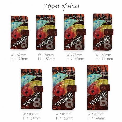 【手帳型】エバーグリーン　ワイルドハンチ 8フッターがカッコいい