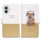【手帳型】柴犬だってNo Music No Life