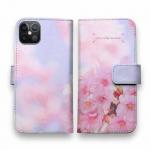 【手帳型】桜舞う!