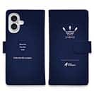 【手帳型】 UNIBASS　ロイヤルブルー