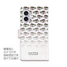 【手帳型】【eucalyptus】姫マス　ホワイト