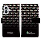 【手帳型】【eucalyptus】姫マス　ブラック