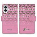 【手帳型】【eucalyptus】グレ鱒　ピンク