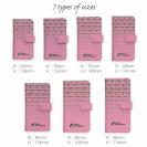 【手帳型】【eucalyptus】グレ鱒　ピンク