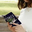 【手帳型】【釣りざんまい】ドット絵のブラックバス