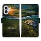 【手帳型】夏山のニジマス