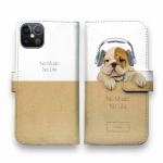 【手帳型】ブルドッグだってNo Music No Life