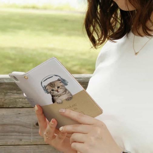 【手帳型】スコだってNo Music No Life