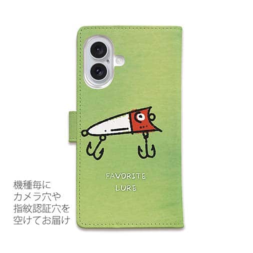 【手帳型】お気に入りのルアー