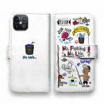 【手帳型】【釣りざんまい】釣りが好きなんです_カラフル