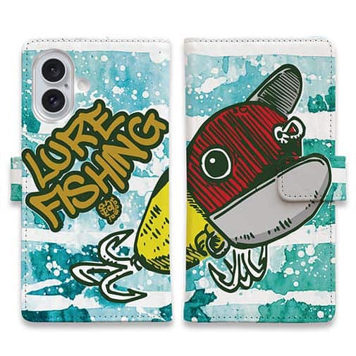 【手帳型】【釣りざんまい】ありそでなさそなクローラー