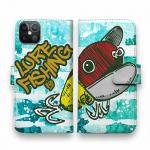 【手帳型】【釣りざんまい】ありそでなさそなクローラー