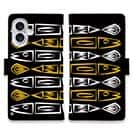 【手帳型】【釣りざんまい】ハワイアンフィッシュ