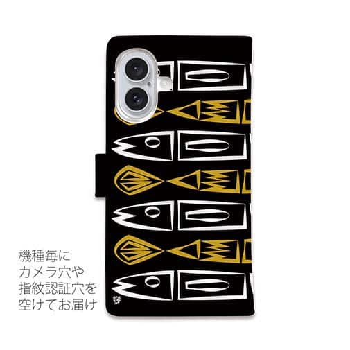 【手帳型】【釣りざんまい】ハワイアンフィッシュ