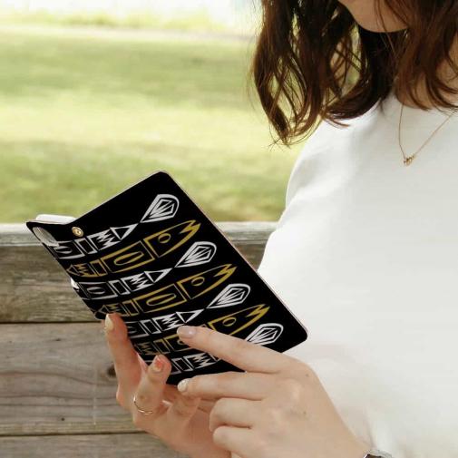 【手帳型】【釣りざんまい】ハワイアンフィッシュ