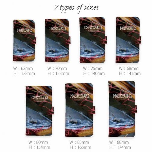 【手帳型】【HOOZUKI】九頭竜川のサクラマス